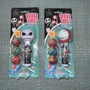 Disney Nightmare Before Christmas Sally Jack Pop Ups Lollipop Halloween candy